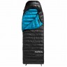 Мешок спальный NATUREHIKE CWZ400 NH19W400-Z с пуховым конвертом М черный 6927595765357