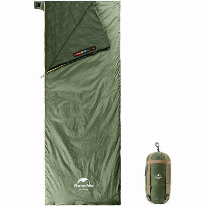 Мешок спальный NATUREHIKE NH21MSD09 мини LW180 размер M 6927595777930