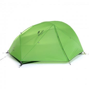 Палатка 2-местная NATUREHIKE NH17T012-T 6927595789049 сверхлегкая + коврик Star-river 210T зеленый