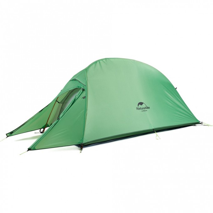 Палатка 2-местная NATUREHIKE СLOUD UP NH17T001-T сверхлегкая + коврик 20D зеленый 6927595732212