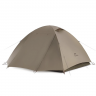 Палатка NATUREHIKE CLOUD-CREEK CNK2300ZP024, двухместная, Vinyl Edition, бежевый 6977465866370