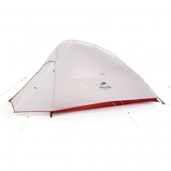 Палатка NATUREHIKE CLOUD UP 2 20D NH17T001-T двухместная с ковриком, серая