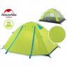 Палатка NATUREHIKE P-SERIES NH18Z022-P 210T/65D двухместная светло-зеленая 2 6975641887782