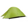 Палатка NATUREHIKE СLOUD UP 2 ULTRA-LIGHT с ковриком 2-местная горчично-зелёный 6927595730553