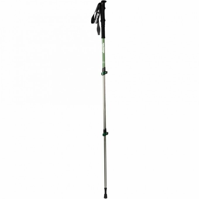 Палка Треккинговая NATUREHIKE ST01 6061 AL NH17D001-Z с 3 узлами мужские 57-120 темно-зеленые 6927595720264