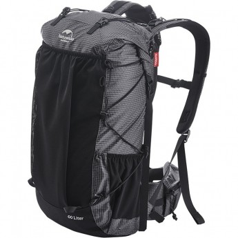 Рюкзак NATUREHIKE ROCK SERIES 60L+5L с рамой Hiking, Climbing, Trekking and Travelling Black, 6927595746370