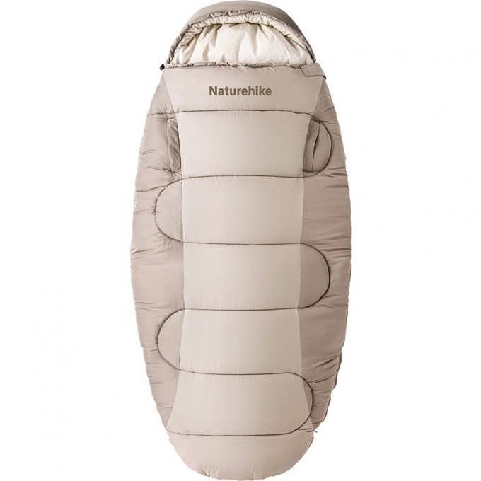 Спальный мешок NATUREHIKE CNK2350WS026 PS300 облегченный коричневый 6976507664240 Спальный мешок NATUREHIKE CNK2350WS026 PS300 облегченный коричневый 6976507664240