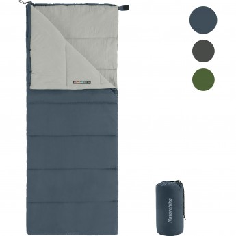 Спальный мешок NATUREHIKE NH22MSD05 F150 синий, молния слева Спальный мешок NATUREHIKE NH22MSD05 F150 синий, молния слева