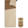 Спальный мешок NATUREHIKE SUNNY DAY PL01 CNK2550WS026 LW180, коричневый с бежевым, размер M 6977465868596