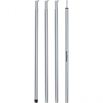 Стойки для тента NATUREHIKE NH20PJ043 оцинкованное железо 2,2 м 4 секции (2шт)