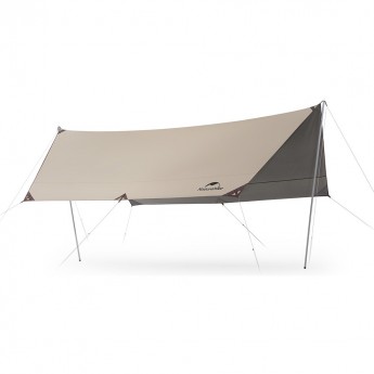 Тент NATUREHIKE CLOUD SKIES TARP C2350WS010 150D 500*380 см песочный