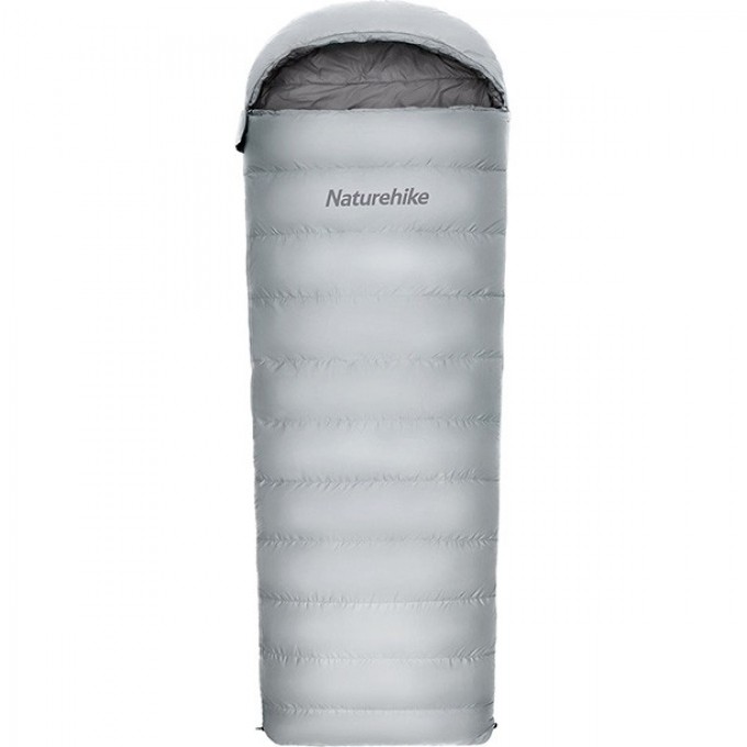 Ультралёгкий спальный мешок NATUREHIKE RM80 Series Утиный пух Grey Size L, 6927595707210 Ультралёгкий спальный мешок NATUREHIKE RM80 Series Утиный пух Grey Size L, 6927595707210