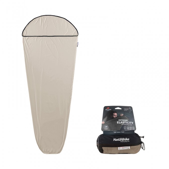 Вкладыш в спальный мешок NATUREHIKE NH17N002-D бежевый 6927595703946