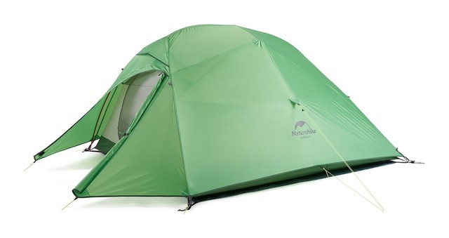 Палатка NATUREHIKE CLOUD UP NH18T030-T с тентом из нейлона 20D
